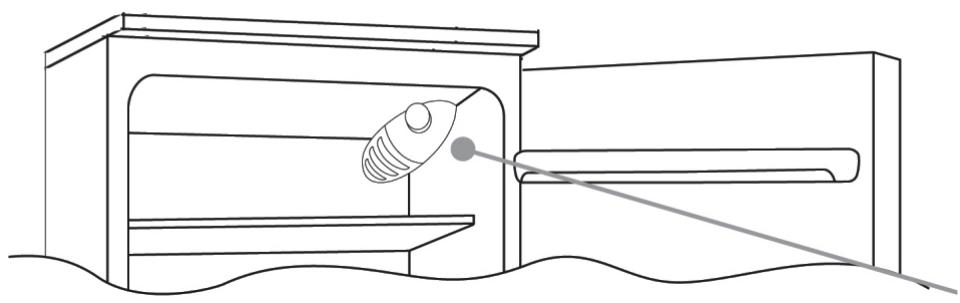 CANDY REFRIGERATEUR CCOLS5162WH - KONTROLLPANEL - 1