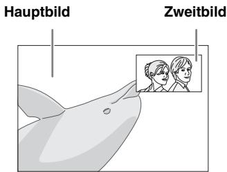 YAMAHA BDS 477 - ■ Verwenden der Funktion Bild im Bild (Zweitbild/Zweitton-Wiedergabe) - 1