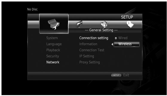 YAMAHA BDS 477 - ■ Wireless connection setting - 1