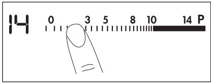 AEG-ELECTROLUX HKL65313FB - Ajuste de temperatura - 1