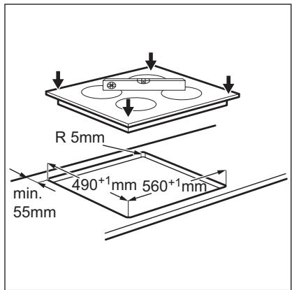 AEG-ELECTROLUX HKL65313FB - Montaje - 5