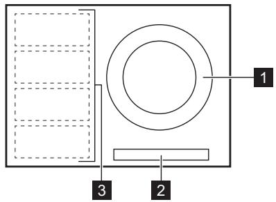AEG-ELECTROLUX HKL65313FB - Description de la table de cuisson - 1