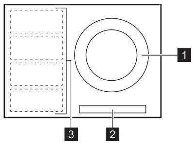 AEG-ELECTROLUX HKL65313FB - Disposition de las zonas de cocclusion - 1