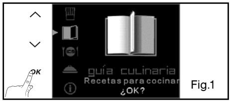DE DIETRICH DOP1180X - - UTILIZACION DE LA FUNCION “GUIA CULINARIA” - 1