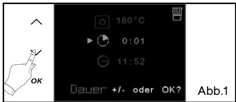 DE DIETRICH DOP1180X - GARDAUER UND ZEITPUNKT DES ENDES DER GARZEIT - 1