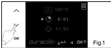 DE DIETRICH DOP1180X - DURACION DE LA COCCION Y HORA DE FINAL DE COCCION - 1