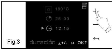 DE DIETRICH DOP1180X - DURACION DE LA COCCION Y HORA DE FINAL DE COCCION - 3