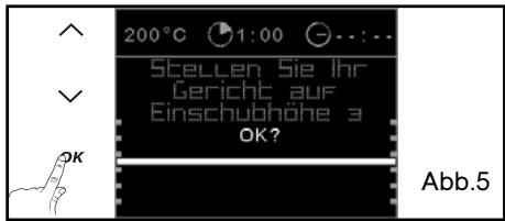 DE DIETRICH DOP1180X - - NUTZUNG DER Funktion "KULINARISCHER LEITFADEN" - 5