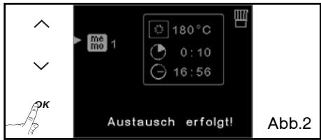 DE DIETRICH DOP1180X - -Garmodus abspeichern - 2