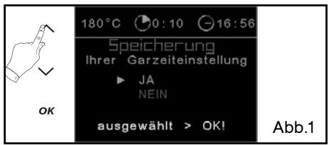 DE DIETRICH DOP1180X - -Garmodus abspeichern - 1