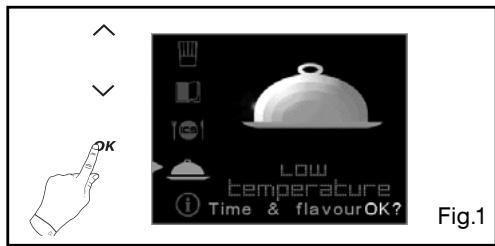 DE DIETRICH DOP1180X - - USING THE "LOW TEMPERATURE" FUNCTION - 1