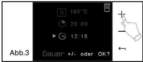 DE DIETRICH DOP1180X - GARDAUER UND ZEITPUNKT DES ENDES DER GARZEIT - 3