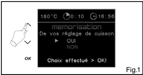 DE DIETRICH DOP1180X - Mémorisez une cuisson - 1