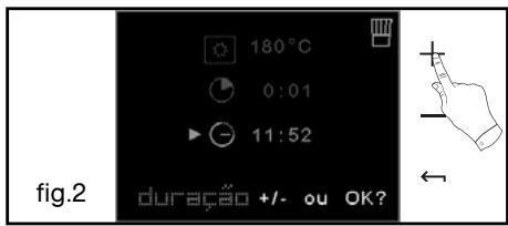 DE DIETRICH DOP1180X - DURAÇÃO DE COZEDURA E HORA DO FIM DE COZEDURA - 2