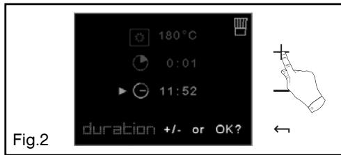 DE DIETRICH DOP1180X - COOKING TIME AND COOKING FINISH TIME - 2