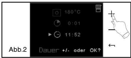 DE DIETRICH DOP1180X - GARDAUER UND ZEITPUNKT DES ENDES DER GARZEIT - 2