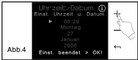 DE DIETRICH DOP1180X - -Einstellung der Uhr - 4