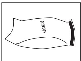 SHARP R242W - Wichtige Informationen über die Mikrowellen-Popcorn-Funktion: - 2