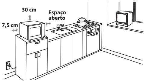SHARP R242W - INSTALAÇÃO - 2
