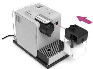 DELONGHI LATISSIMA TOUCH EN550.S - Réglage de la durée de l'eau, voir page 26 - 19