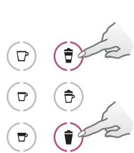 DELONGHI LATISSIMA TOUCH EN550.S - Programmer la quantité de cappuccino-latte macchiato-mousse de LAIT chaud - 82