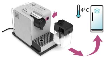 DELONGHI LATISSIMA TOUCH EN550.S - PREPARAZIONE CAPPUCCINO-LATTE MACCHIATO-SCHIUMA DI LATTE CALDA - 13
