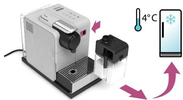 DELONGHI LATISSIMA TOUCH EN550.S - PREPARACO DE CAPPUCCINO-LATTE MACCHIATO-ESPUMA DE LEITE QUENTE - 4