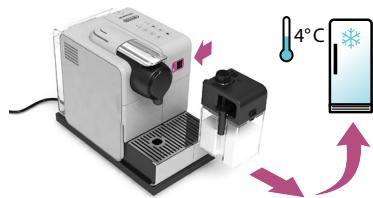 DELONGHI LATISSIMA TOUCH EN550.S - ПИГOTУBAHHЯ KAnyuHо-ЛATE MAKIATO-ТENПОМOLOчHOП INКИ - 20