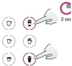 DELONGHI LATISSIMA TOUCH EN550.S - WIEDERHERSTellen DER WERKSEINSTELLUNGEN/RIPRISTINO DELLE IMPOSTAZIONI DI FABBRICA - 2