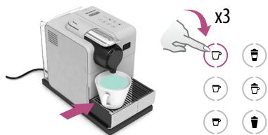 DELONGHI LATISSIMA TOUCH EN550.S - Vizkeménység beállitás, további informação a 166 oldon - 7