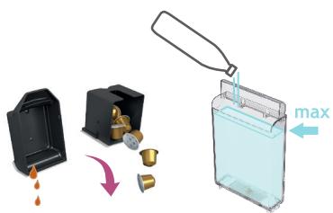 DELONGHI LATISSIMA TOUCH EN550B - PRIPRAVA CAPPUCCINA-LATTE MACCHIATA-TEPLE MLECNPENY/ CAPPUCCINO-LATTE MACCHIATO-MELEG TEJHAB KESZITÉSE - 9