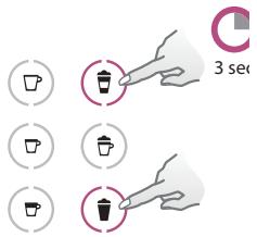 DELONGHI LATISSIMA TOUCH EN550B - WIEDERHERSTellen DER WERKSEINSTELLUNGEN/RIPRISTINO DELLE IMPOSTAZIONI DI FABBRICA - 2