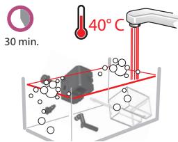 DELONGHI LATISSIMA TOUCH EN550B - LAVADO A MANO DEL RAPID CAPPUCCINO SYSTEM (R.C.S.)/ LAVAGEM À MAO DA PREPARACÇÃO DE CAPPUCCINO AUTOMÁTICA (P.C.A.) - 1