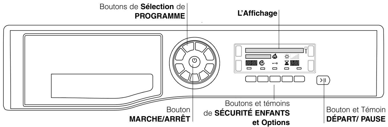 HOTPOINT FTCD 87B 6K EU - Panneau de commandes - 1