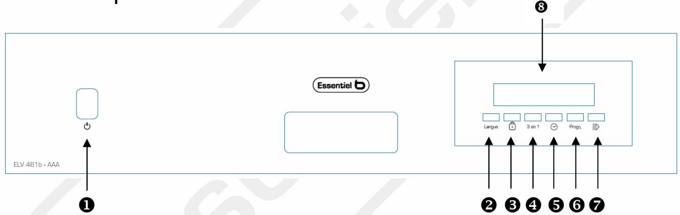 ESSENTIELB ELVS-441S - Description des commandes - 1