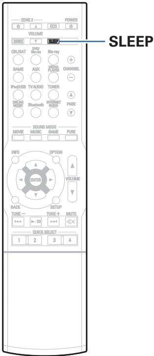 DENON AVR-X1300W - Fonction de minuterie sommeil - 1