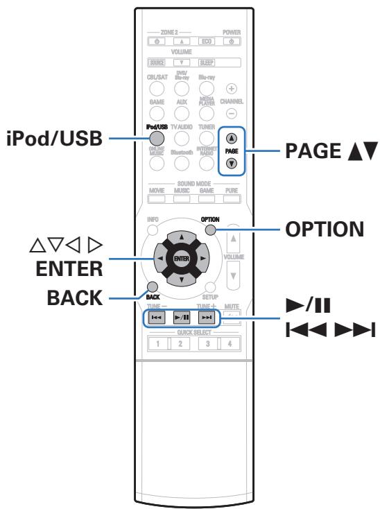 DENON AVR-X1300W - Lecture du contenu d'un ipod - 1