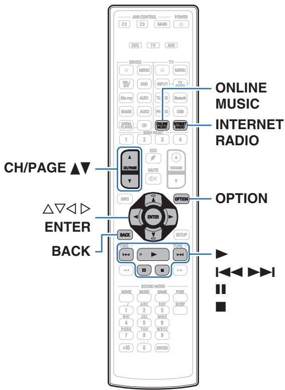 DENON AVR X4200W - Écoute de Radio Internet - 1