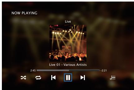 DENON AVR X4200W - Lecture de fichiers stockés sur un ordinateur ou un stockage NAS - 4