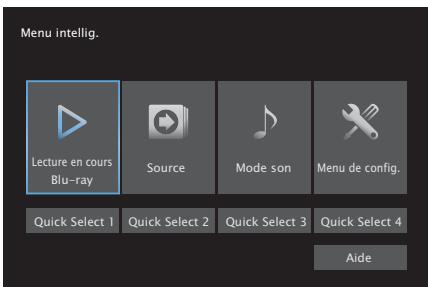 DENON AVR X4200W - Fonction Menu intelligent - 1