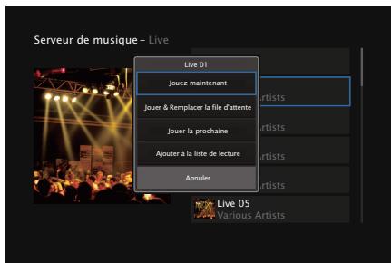 DENON AVR X4200W - Lecture de fichiers stockés sur un ordinateur ou un stockage NAS - 3