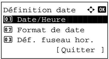 KYOCERA 2030 - Date/heure - 4