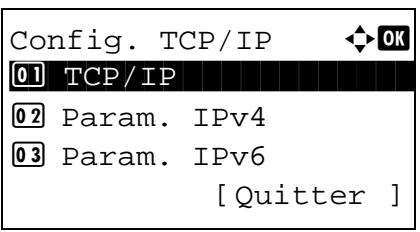 KYOCERA 2030 - Configuration tcp/ip (IPV6) - 11