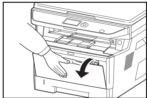 KYOCERA 2030 - Chargement du papier dans le bac MF - 1