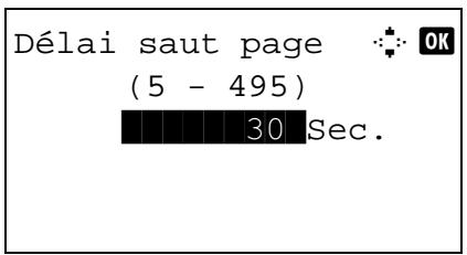 KYOCERA 2030 - Délai de saut de page - 3