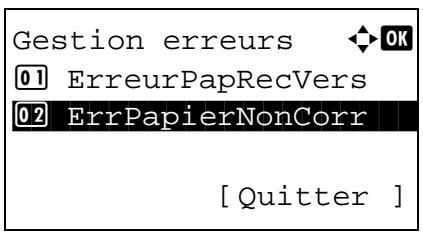 KYOCERA 2030 - Papier non correspondant - 4