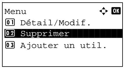 KYOCERA 2030 - Modification des informations utilisateur - 4