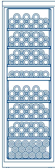 HAIER WS151GDBI - Onderdelen van de wijnkast - 5
