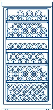 HAIER WS151GDBI - Names of Wine Cellar Components - 3
