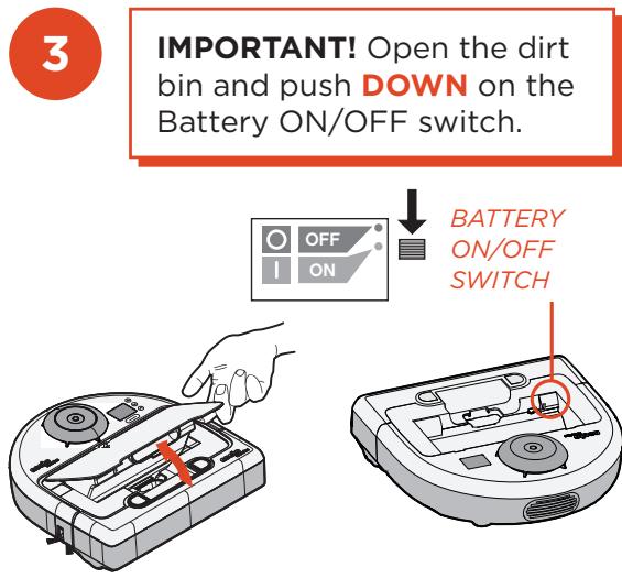 NEATO BOTVAC D 75 - SETTING UP YOUR NEATO - 5